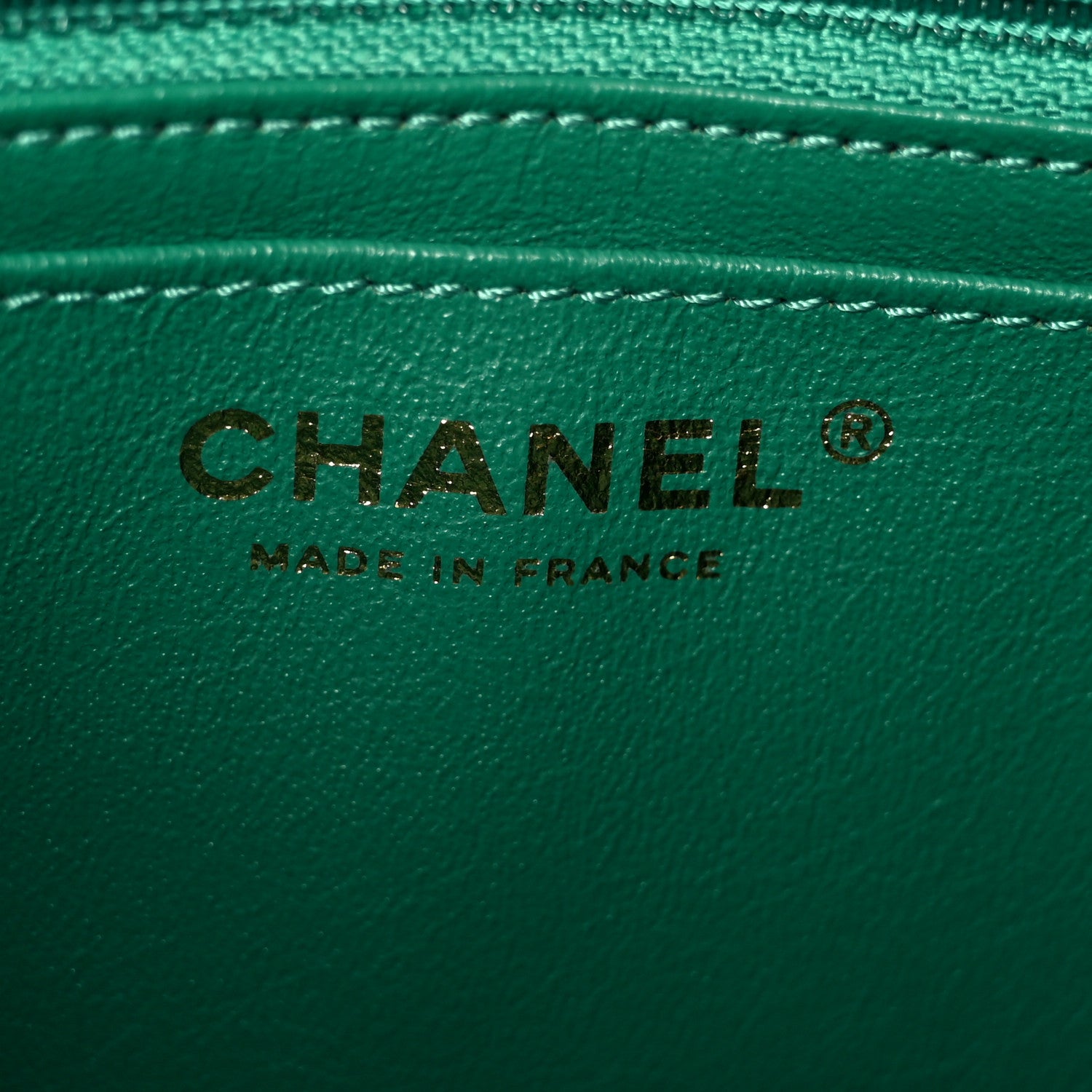 Chanel Aged Calfskin Quilted 2.55 Reissue Mini Flap Green 6 of 10