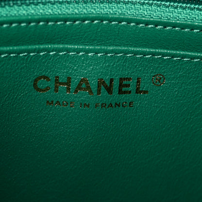 Chanel Aged Calfskin Quilted 2.55 Reissue Mini Flap Green 6 of 10