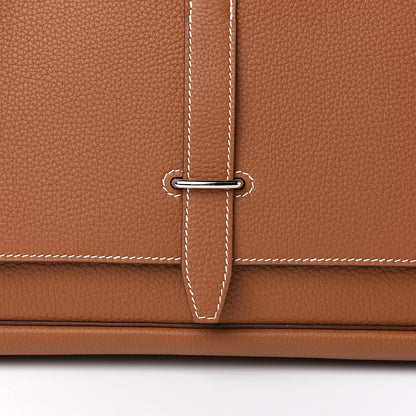 Hermes Togo Steve Light Messenger Gold 8 of 8