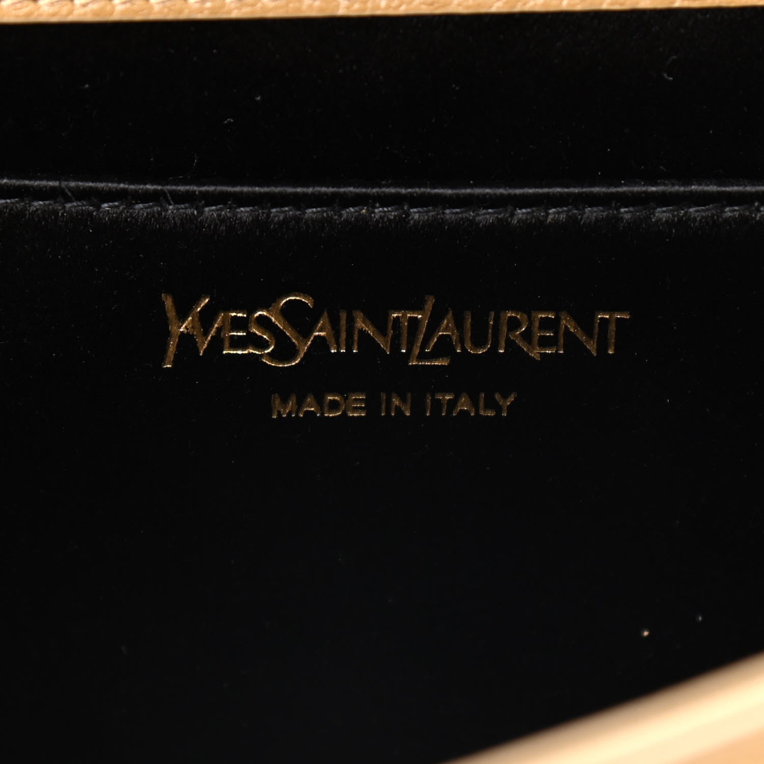 Saint Laurent Calfskin Large Belle De Jour Clutch Beige 6 of 9