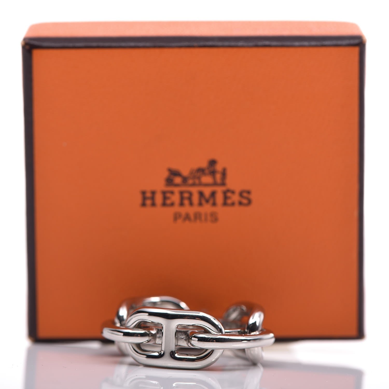 Hermes Palladium Regate Scarf Ring 8 of 8