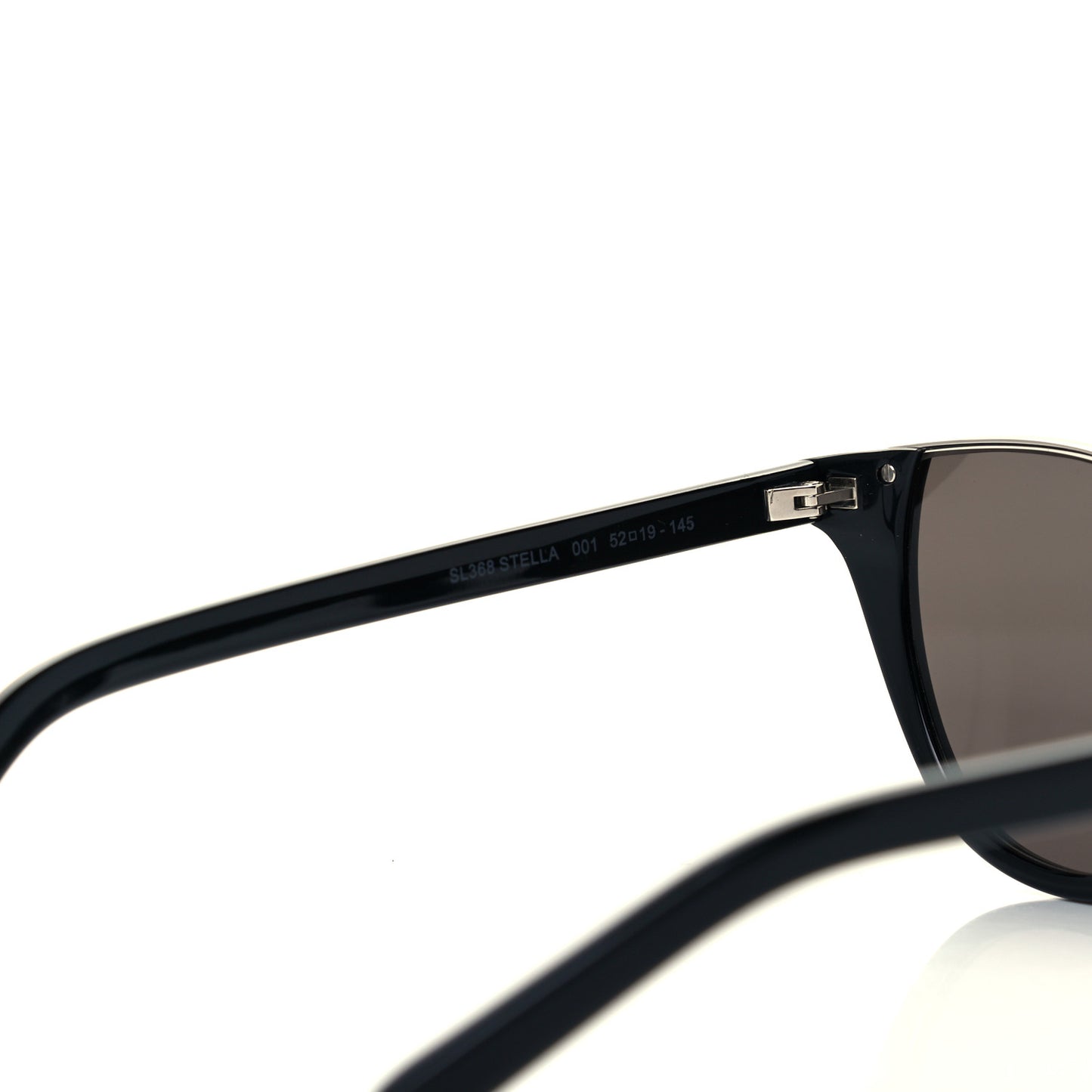 Rimless Top Cat Eye Stella SL368 Sunglasses Black
