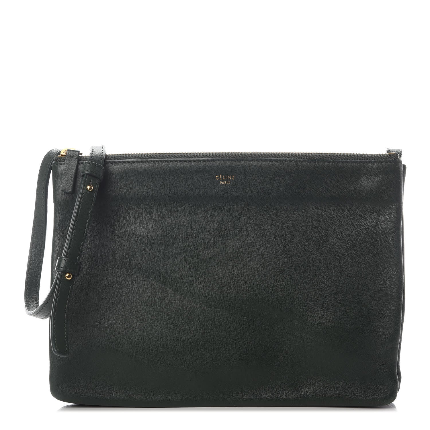 Celine Lambskin Large Trio Crossbody Bag Amazone 1 of 9