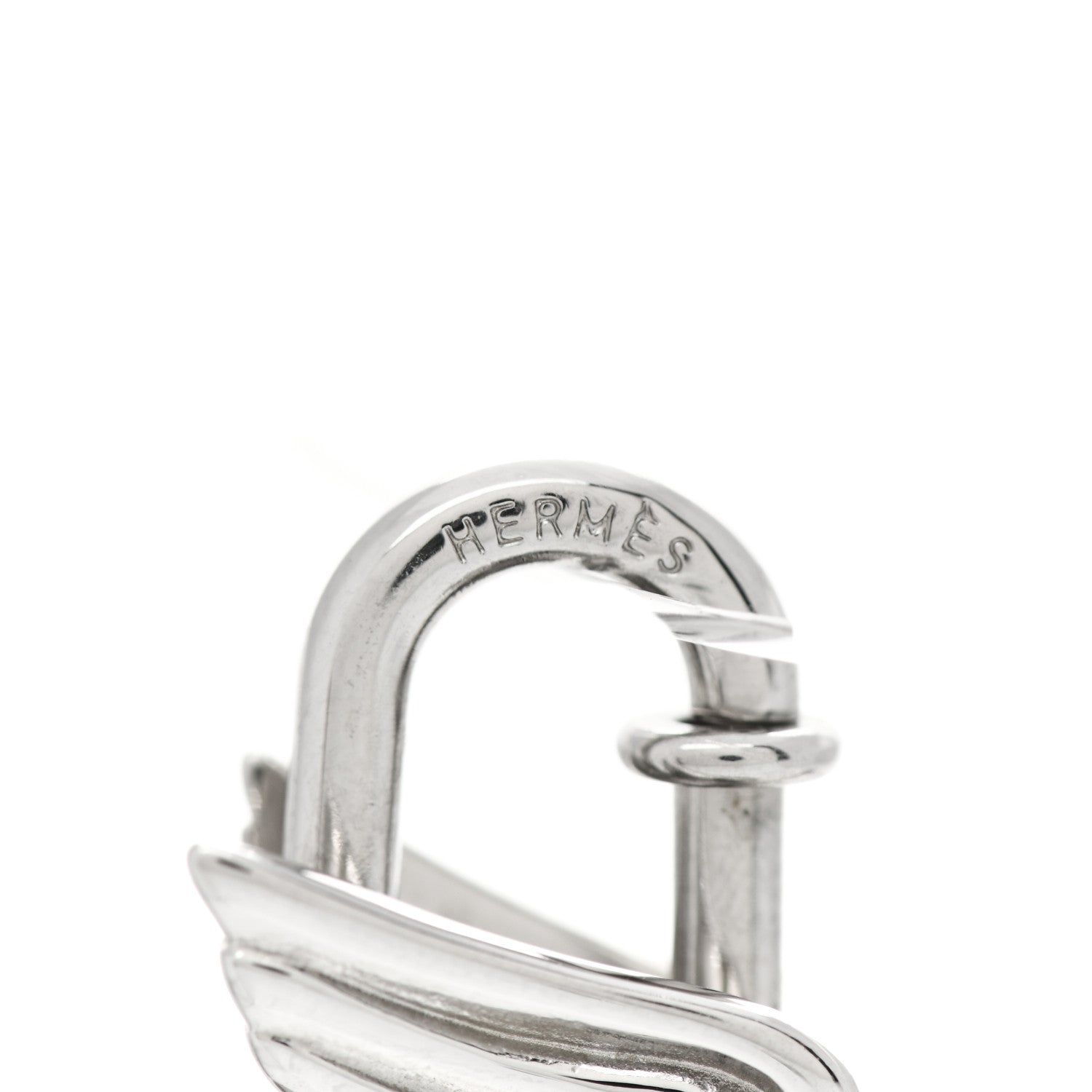 Hermes Palladium Pegasus Cadena Lock 3 of 3
