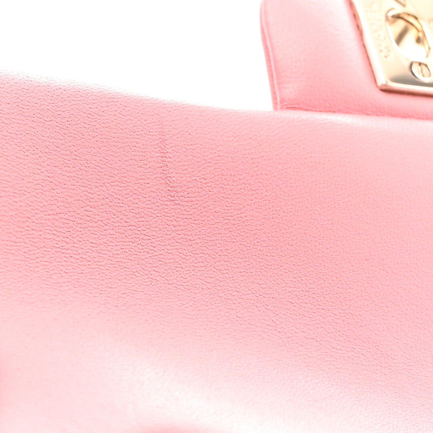 Chanel Lambskin Quilted Mini Rectangular Flap Pink 11 of 13