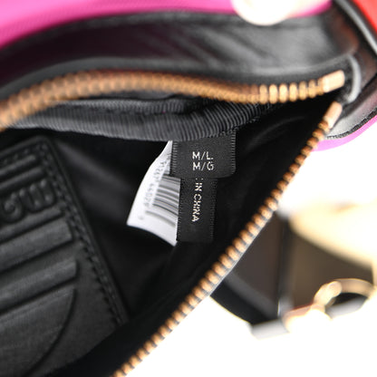 Marc Jacobs Calfskin Nylon Sport Belt Bag Purple Red 7 of 8