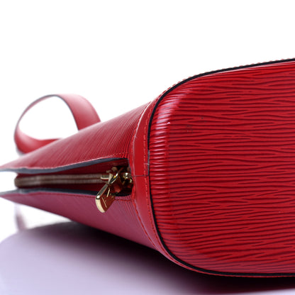 Louis Vuitton Epi Lussac Castillan Red 6 of 10