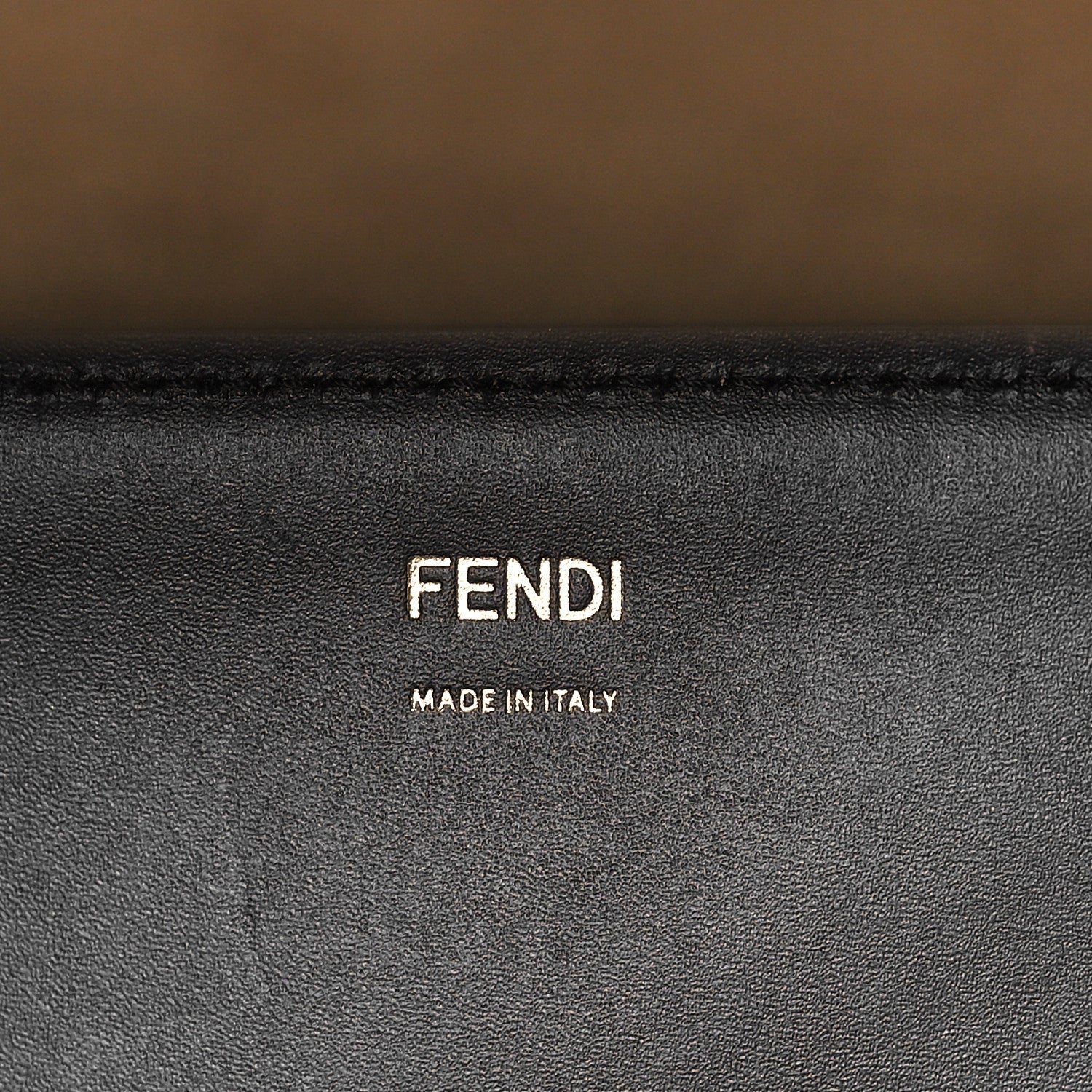 Fendi Vitello King Plexiglass Large Fendi Sunshine Shopper Tote Black 7 of 10