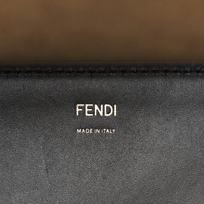Fendi Vitello King Plexiglass Large Fendi Sunshine Shopper Tote Black 7 of 10