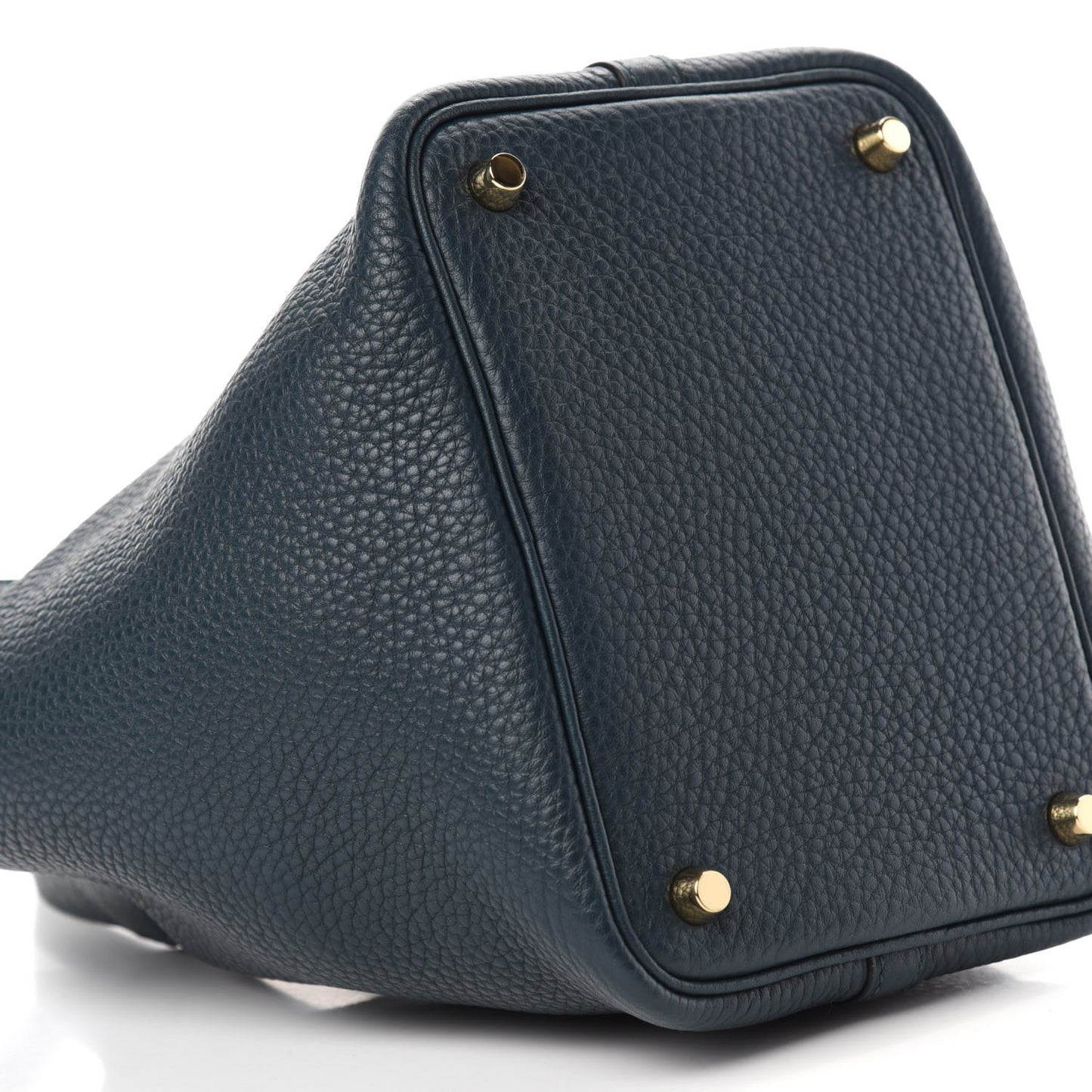 Taurillon Clemence Picotin Lock 18 PM Vert Cypress