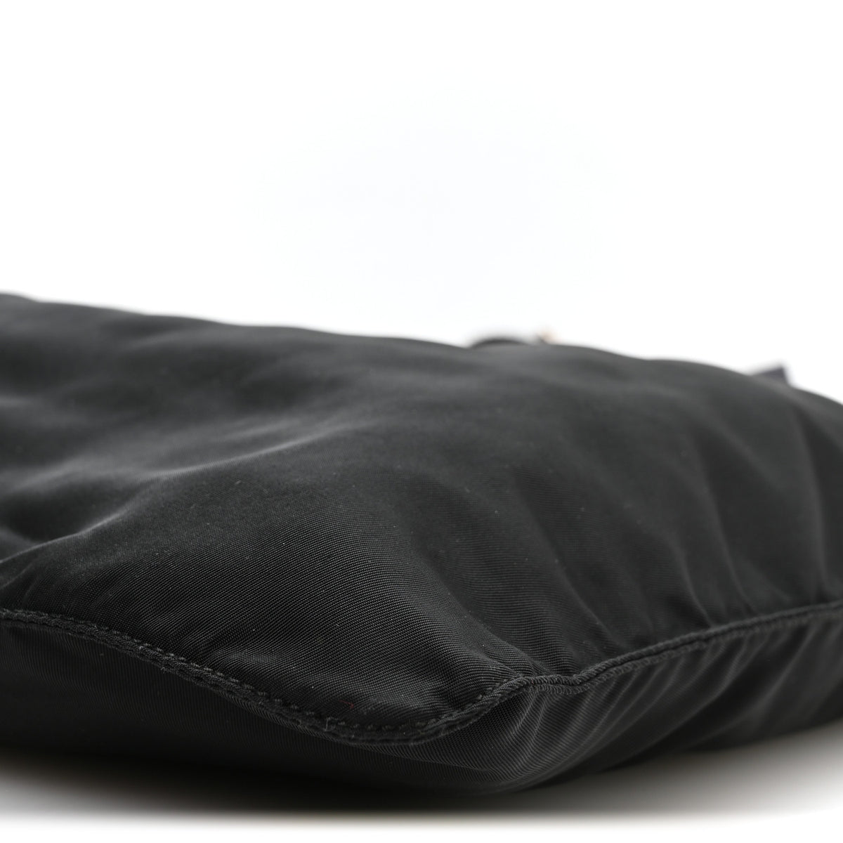 Prada Nylon Vela Flat Messenger Bag Black 10 of 11
