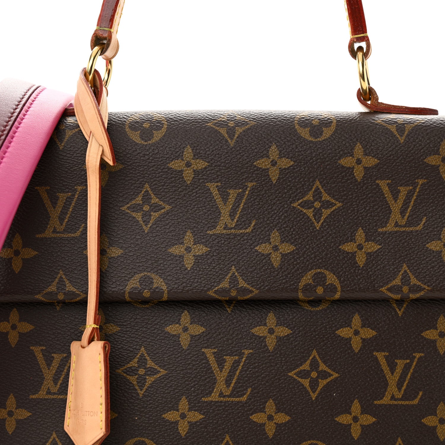 Louis Vuitton Monogram Cluny BB Bordeaux Fuchsia 7 of 12
