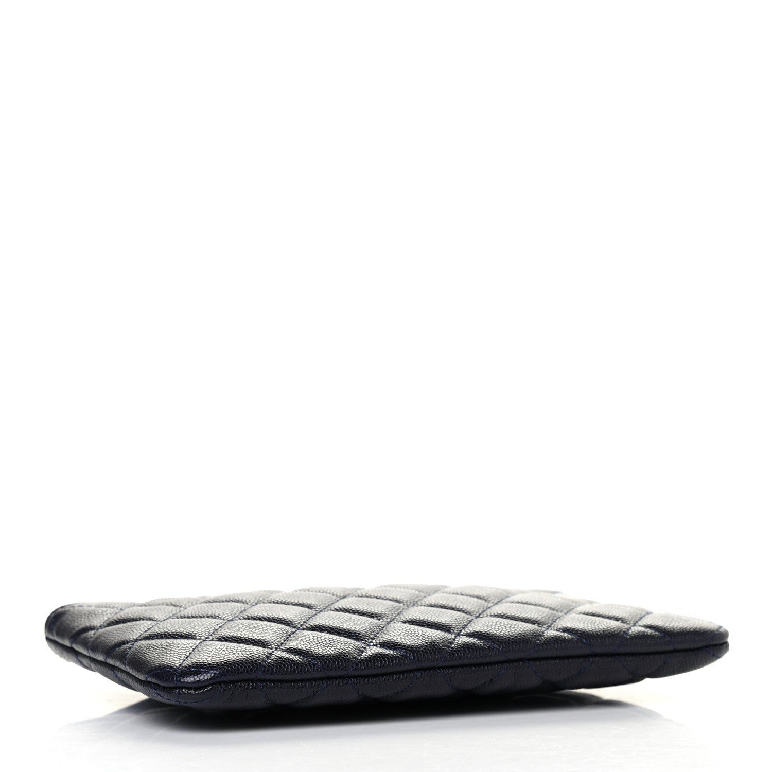 Chanel Caviar Quilted Cosmetic Case Navy 3 of 4