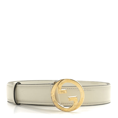Gucci Calfskin Interlocking G 85 34 Belt Camelia 1 of 4