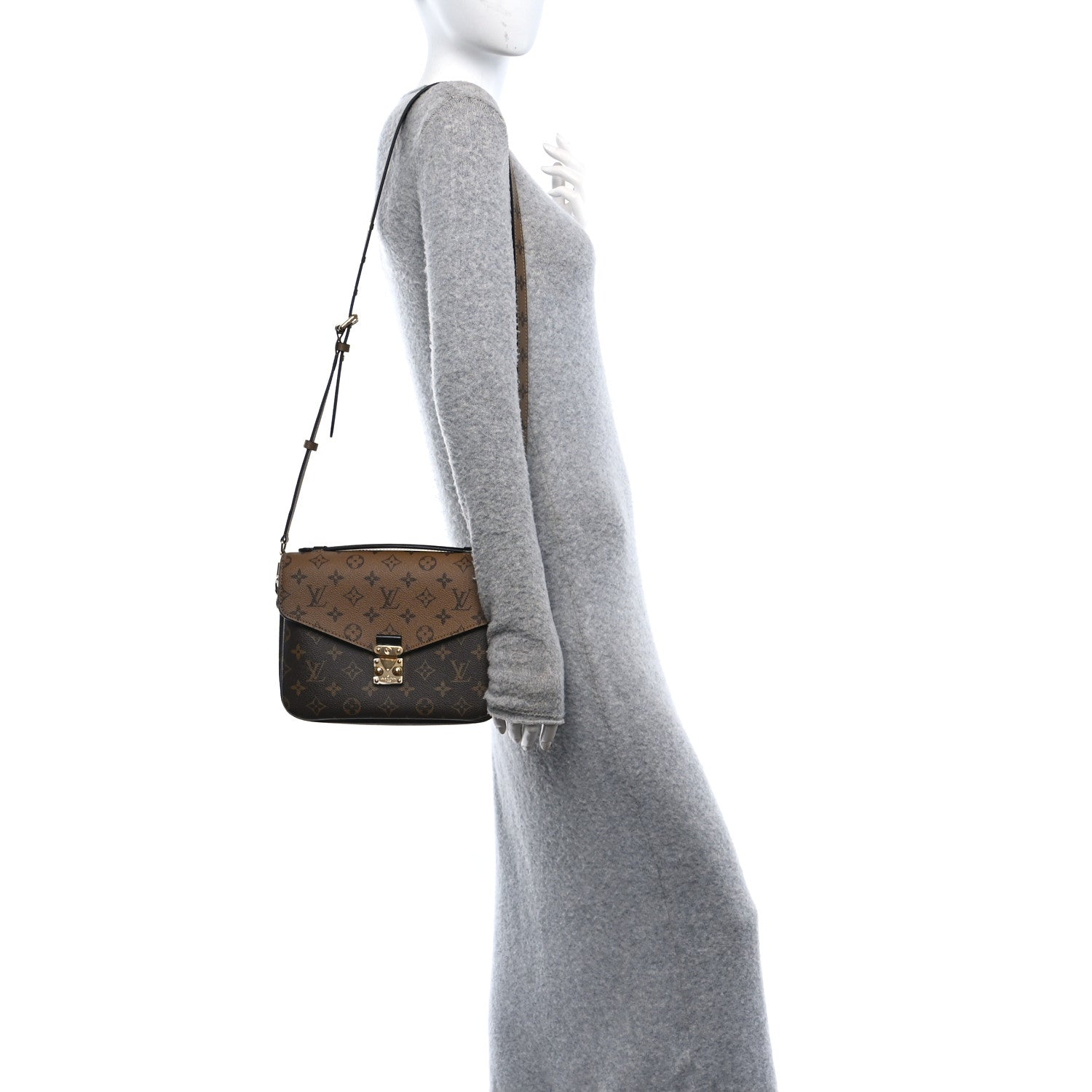 Louis Vuitton Reverse Monogram Pochette Metis 2 of 11