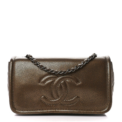 Chanel Metallic Caviar Medium Timeless CC Flap Bronze 1 of 11