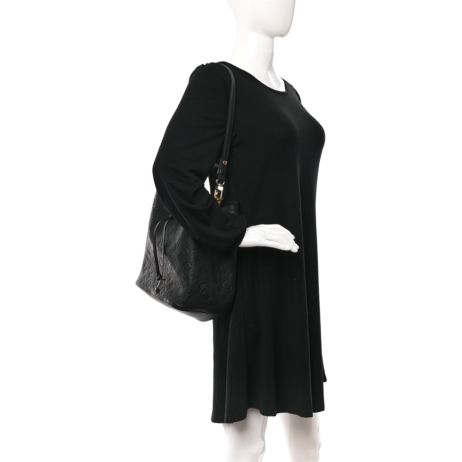 Louis Vuitton Empreinte Neonoe MM Black 2 of 12