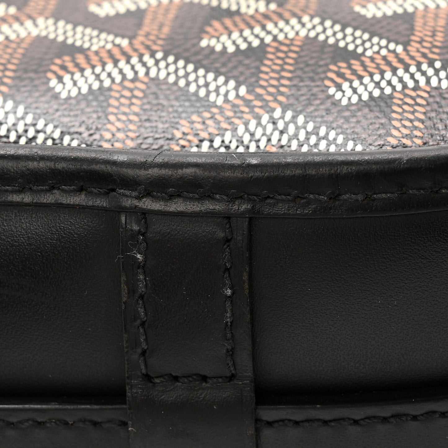 Goyardine Belvedere II PM Messenger Bag Black