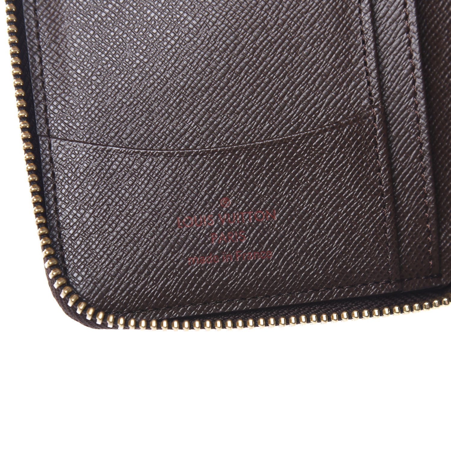 Louis Vuitton Damier Ebene Zippy Compact Wallet 5 of 5