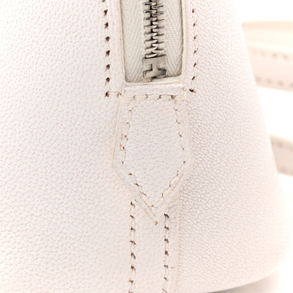 Hermes Chevre Mysore Mini 1923 Bolide White 10 of 12
