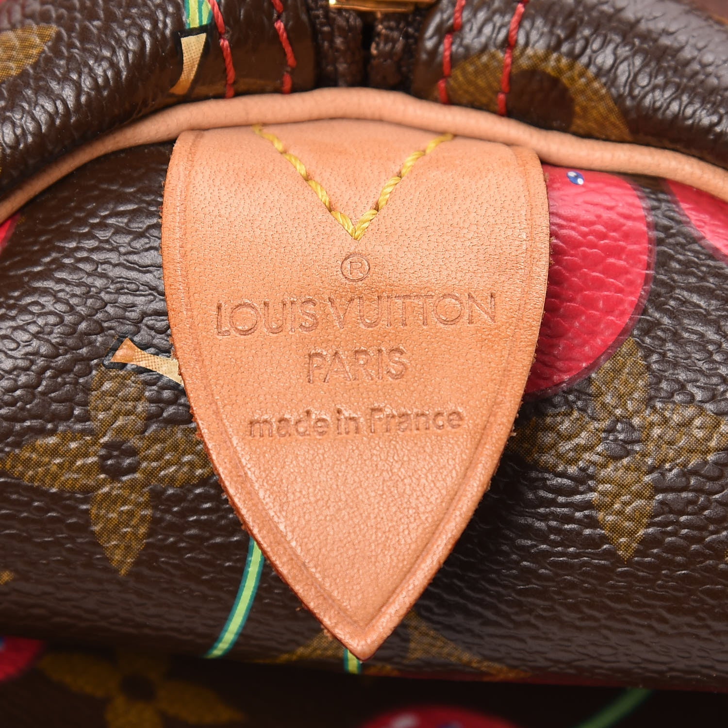 Louis Vuitton Monogram Cerises Keepall 45 12 of 18