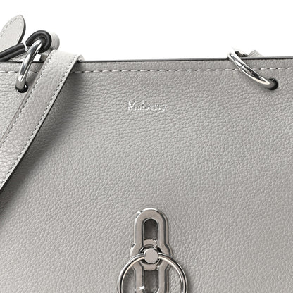 Mulberry Small Classic Grain Calfskin Small Amberley Satchel Pale Grey 7 of 9