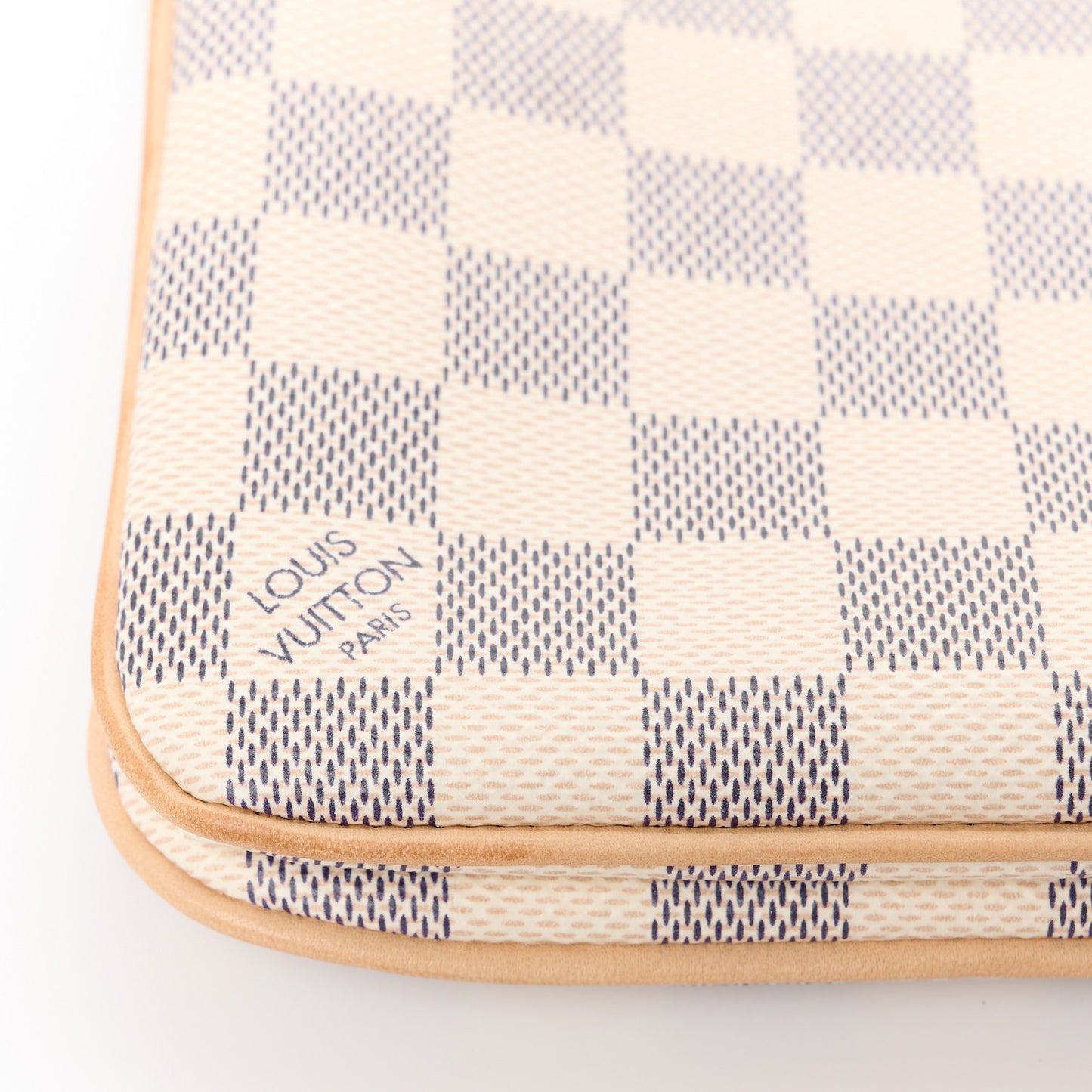 Damier Azur Double Zip Pochette