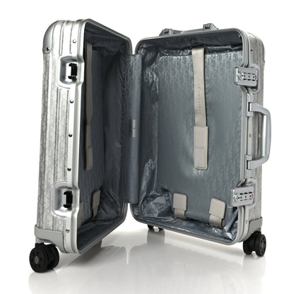 Christian Dior X RIMOWA Aluminum Gradient Cabin Luggage Silver 4 of 8