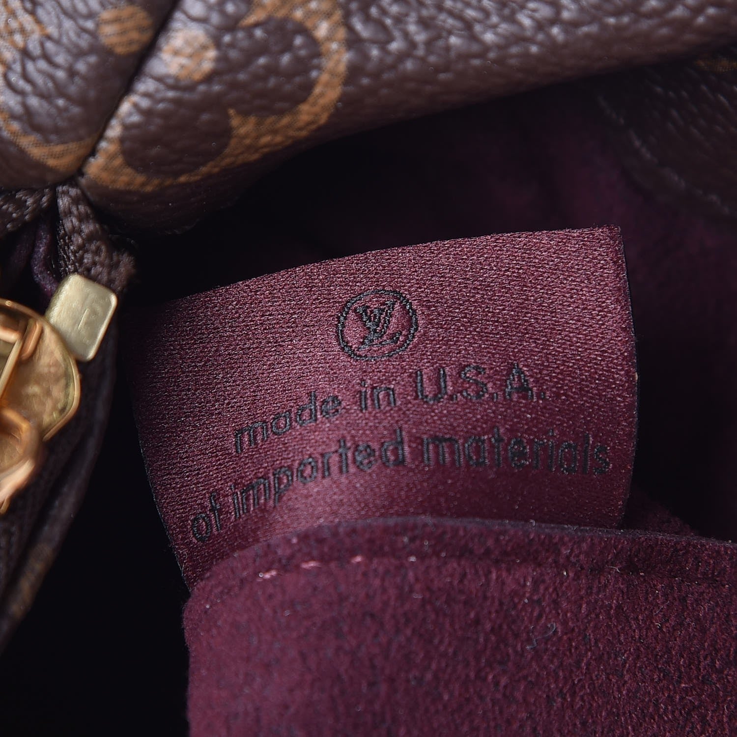 Louis Vuitton Monogram Montaigne BB 7 of 10