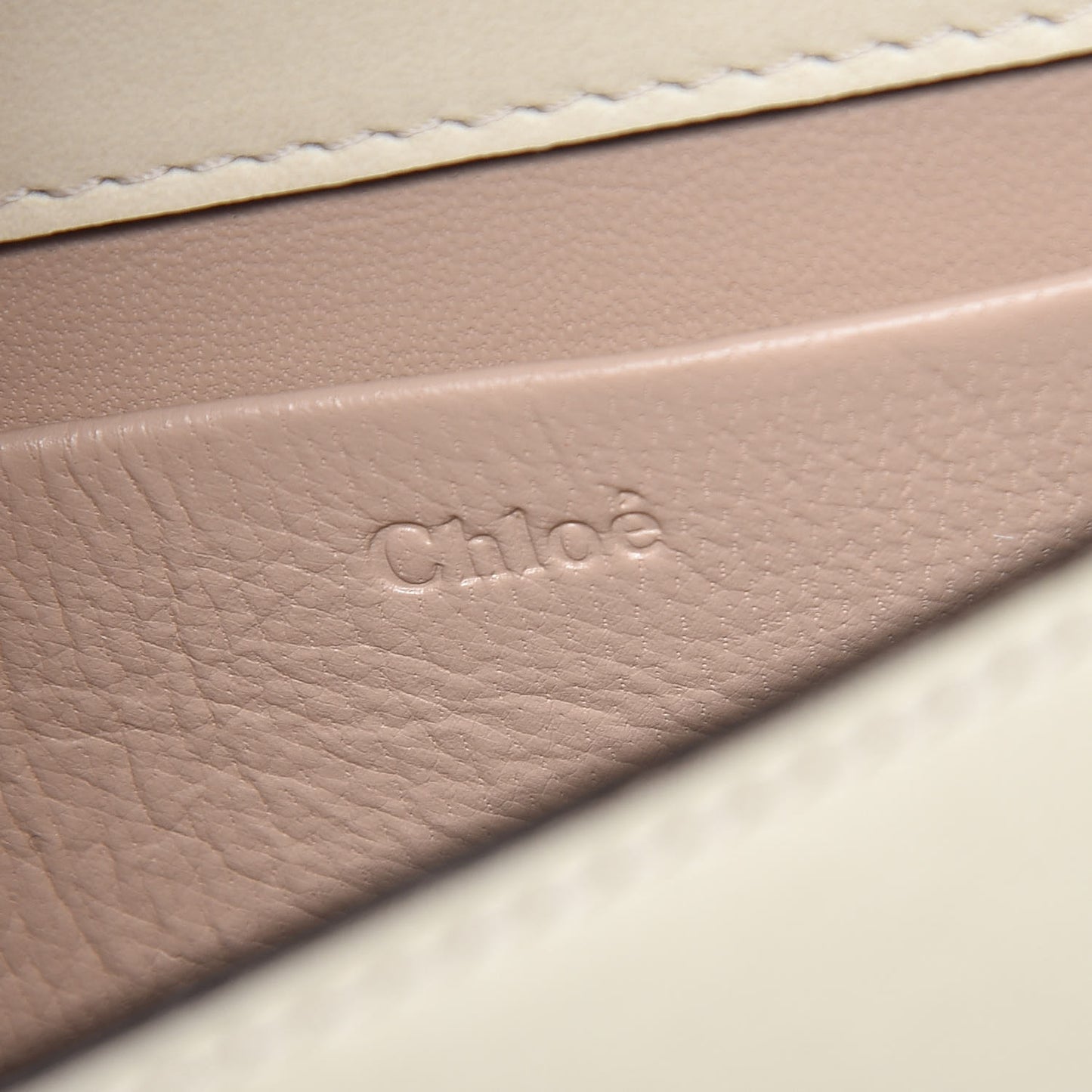 Calfskin Small Nile Bracelet Minaudiere Bag Off White