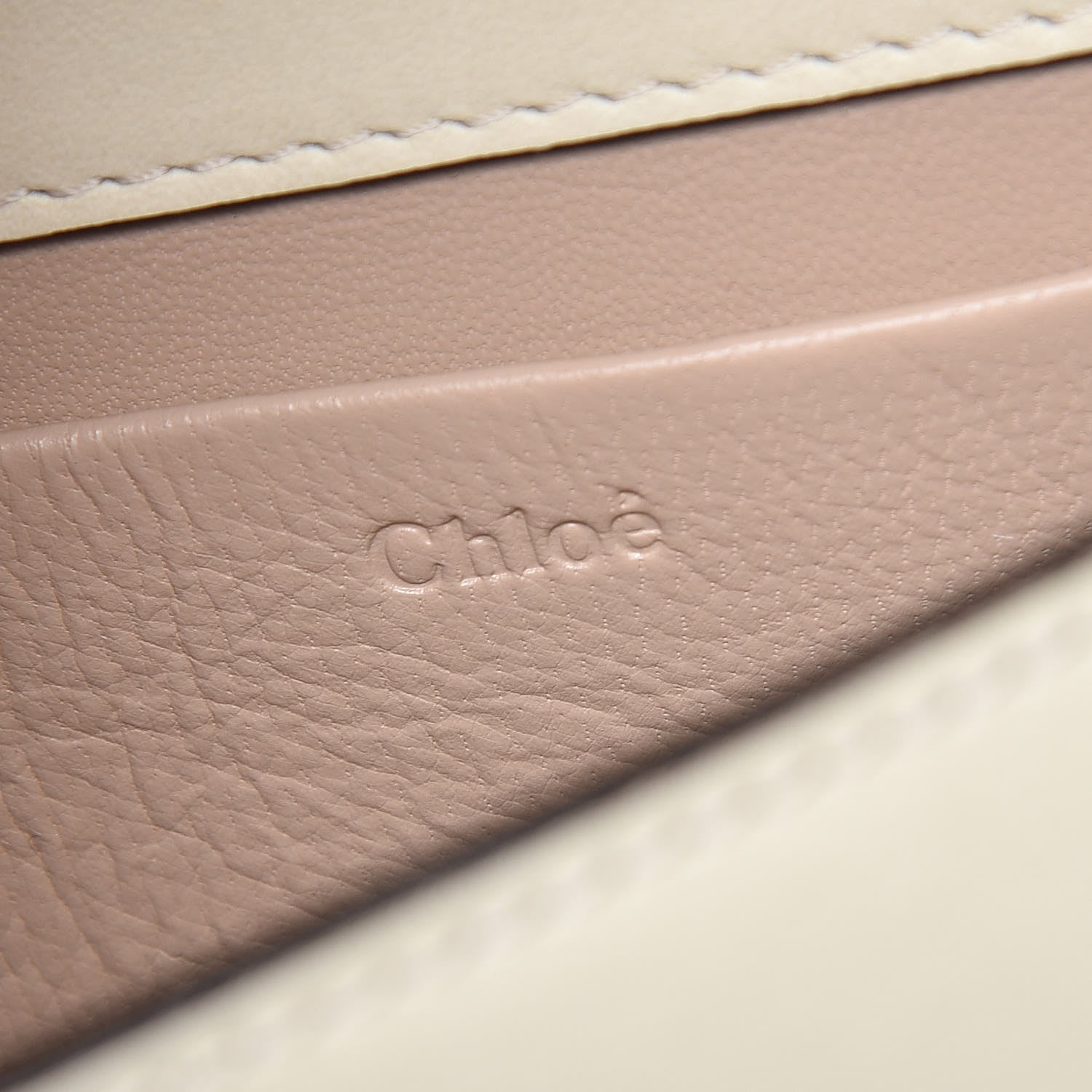 Chloe Calfskin Small Nile Bracelet Minaudiere Bag Off White 6 of 10