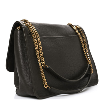 Saint Laurent Grained Lambskin Monogram Large Niki Chain Satchel Light Musk 3 of 10