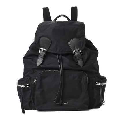 Burberry Technical Nylon Large Rucksack Backpack Black 1 of 8