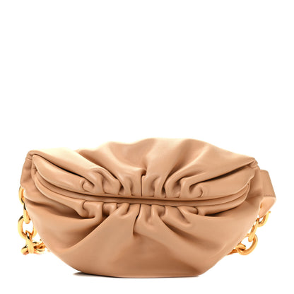 Bottega Veneta Nappa The Belt Chain Pouch Almond 1 of 6