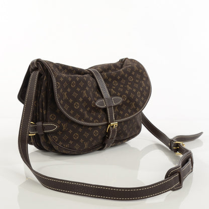Louis Vuitton Monogram Mini Lin Saumur Ebene 3 of 7