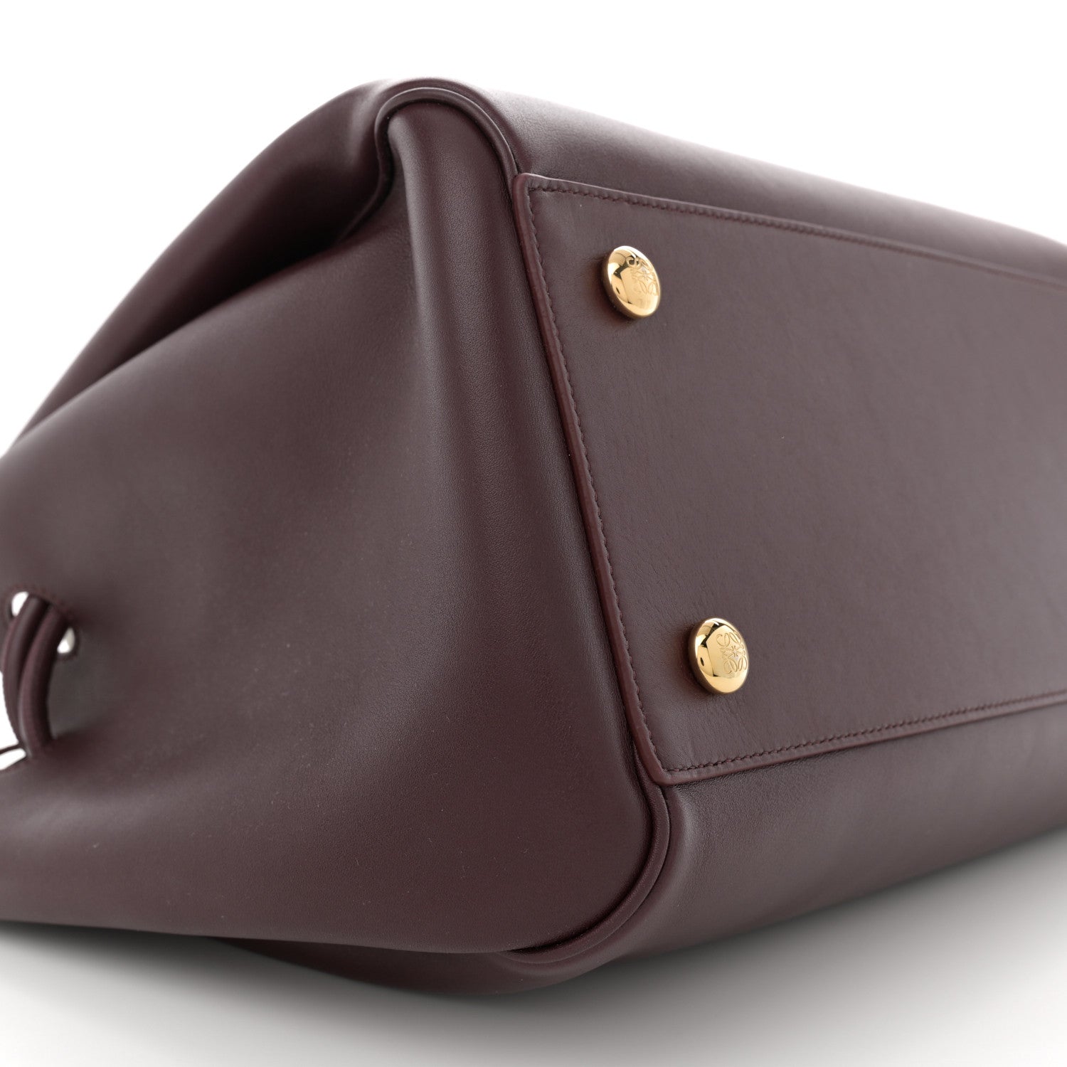Loewe Supple Calfskin Large Madrid Bag Dark Burgundy 8 of 9
