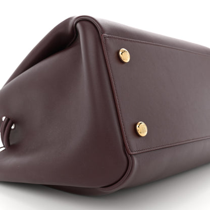 Loewe Supple Calfskin Large Madrid Bag Dark Burgundy 8 of 9