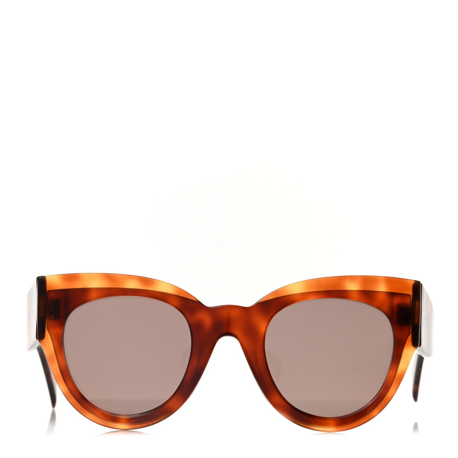Celine Acetate Petra Sunglasses CL41447/S Havana 2 of 6