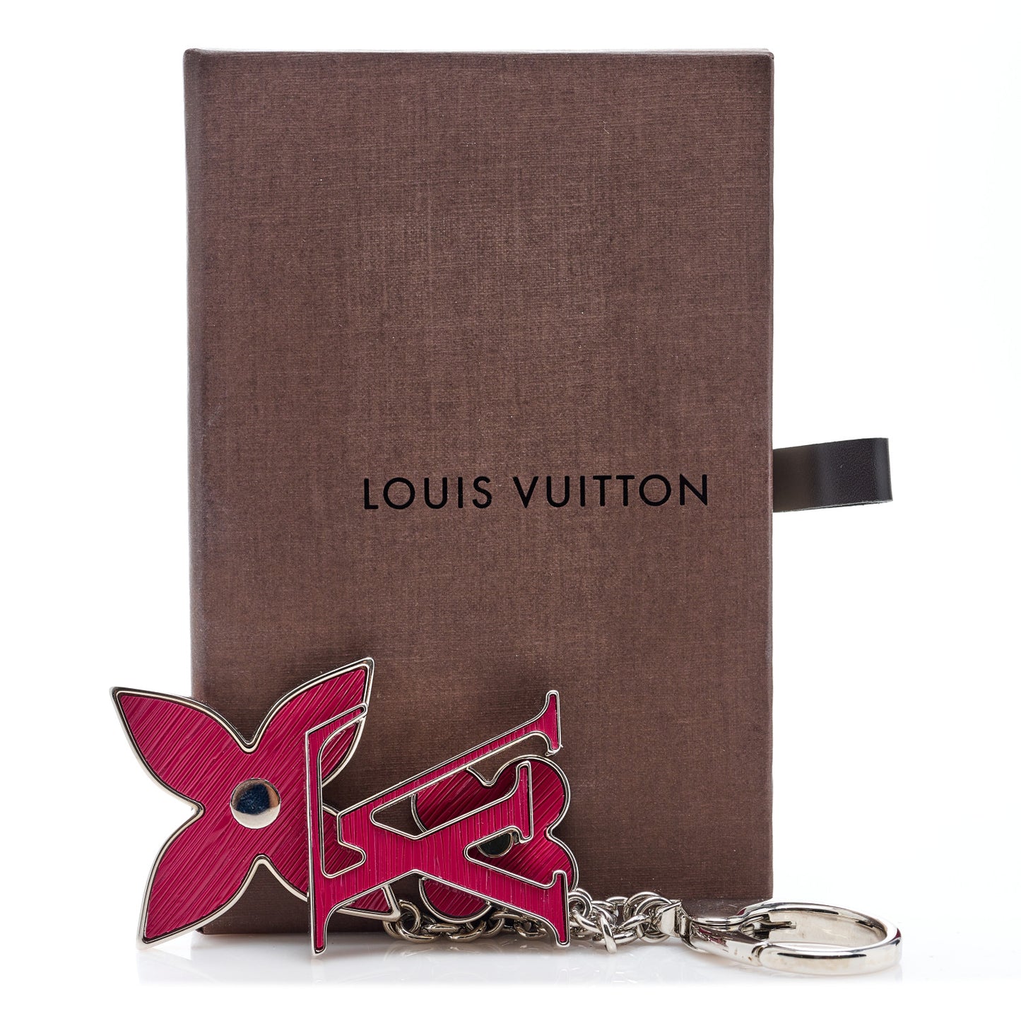 Fleur d Epi Bag Charm Fuchsia