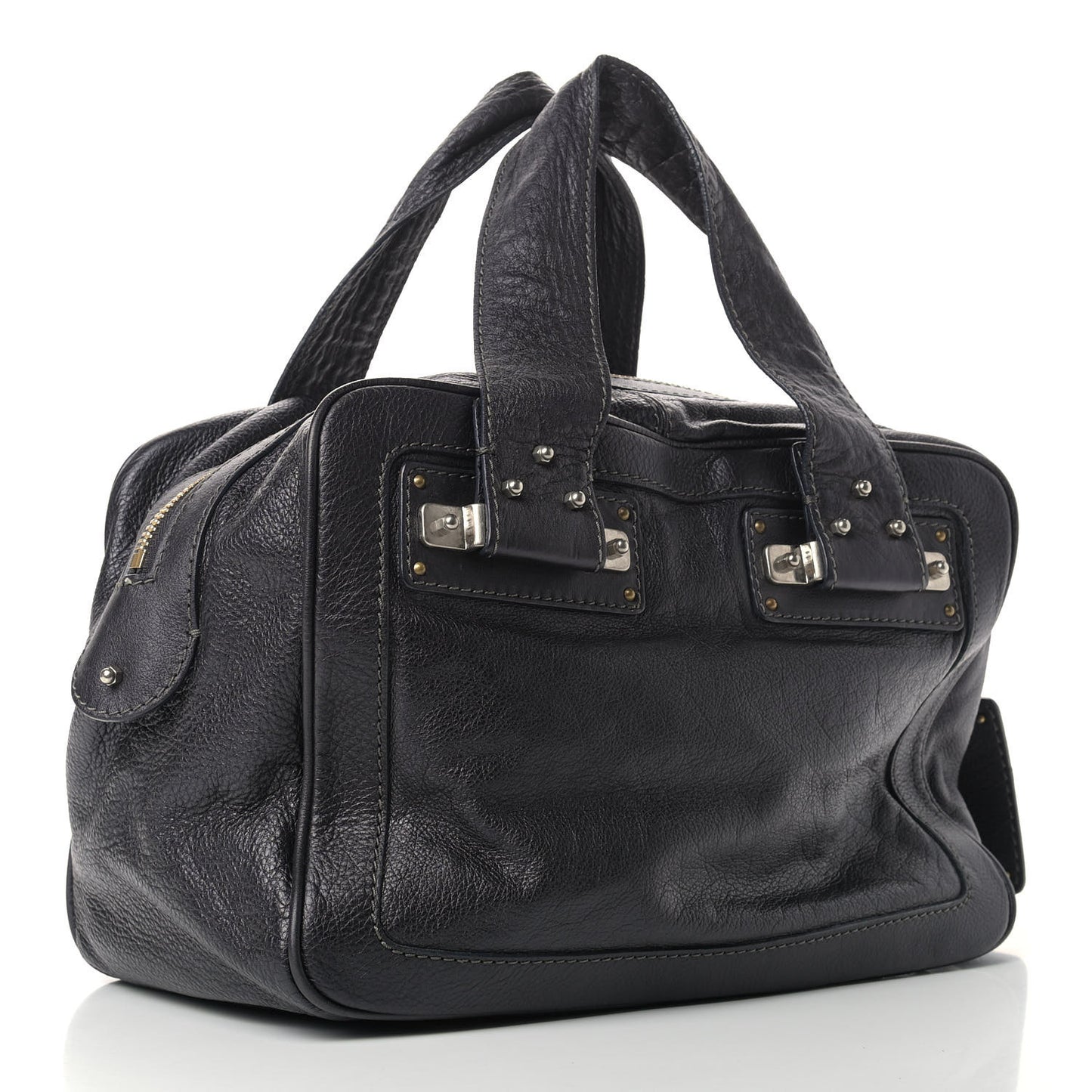 Calfskin Tracy Tote Black