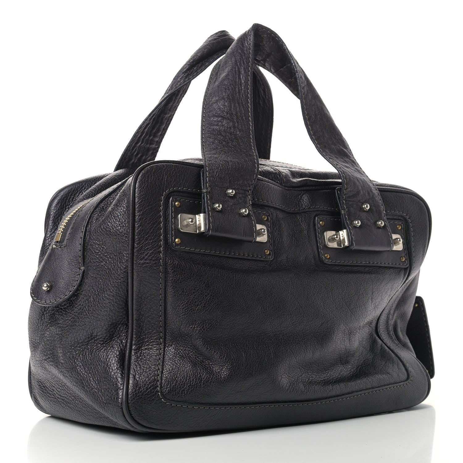 Chloe Calfskin Tracy Tote Black 2 of 7