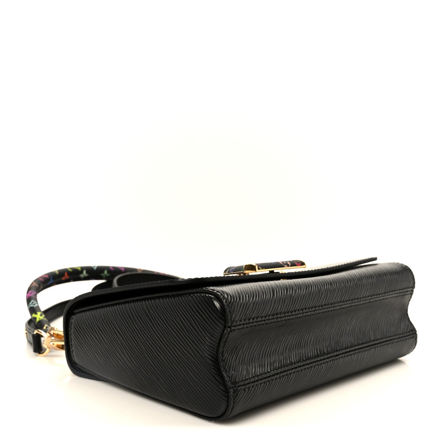 Louis Vuitton LV X TM Epi Twist MM Slim Shoulder Bag Black 5 of 10