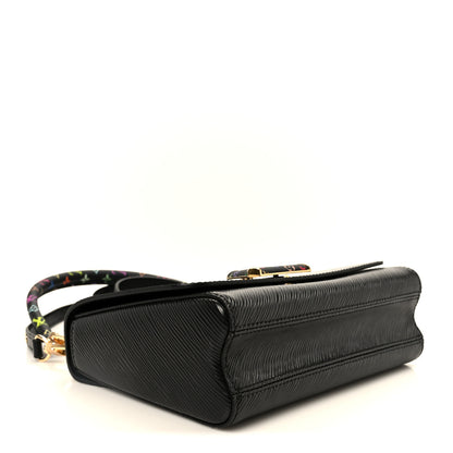 Louis Vuitton LV X TM Epi Twist MM Slim Shoulder Bag Black 5 of 10