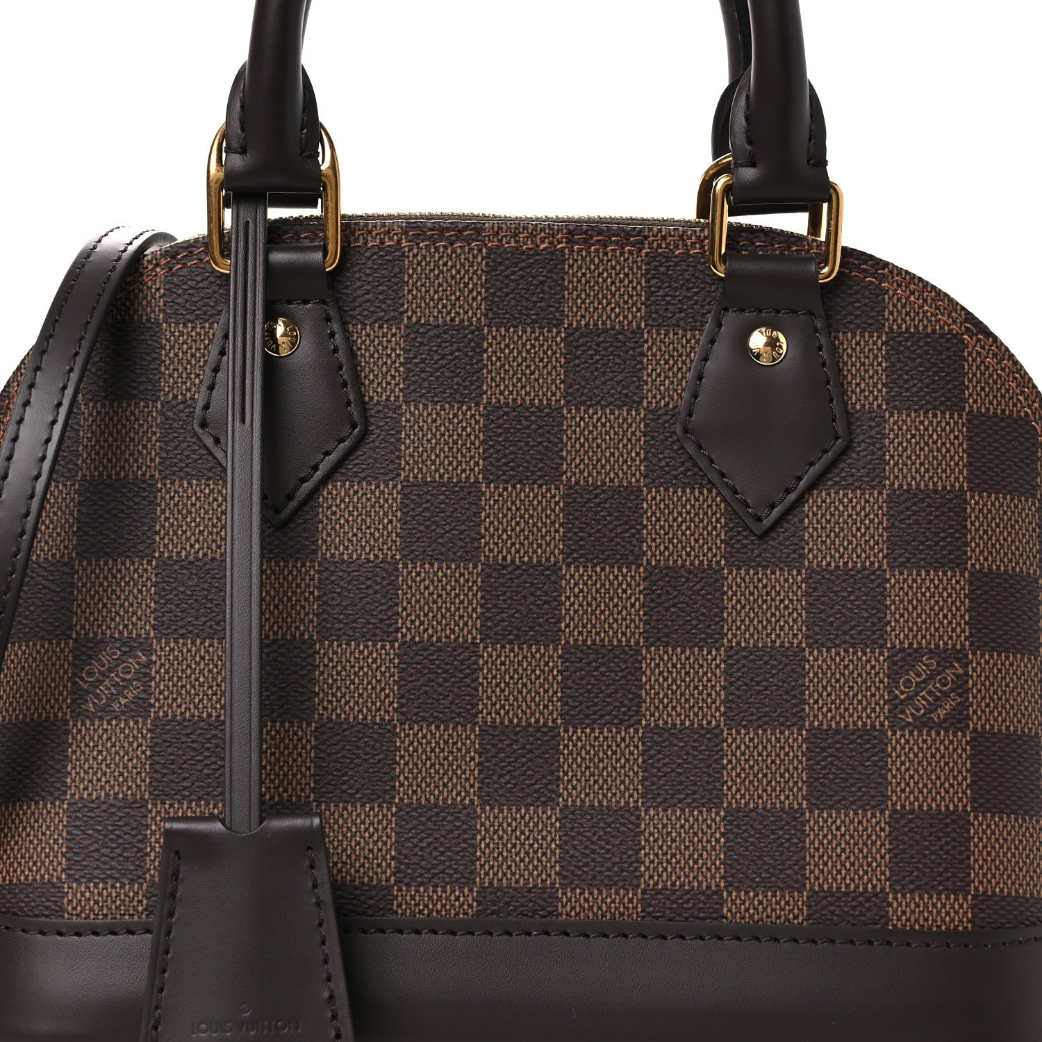 Louis Vuitton Damier Ebene Alma BB 7 of 9