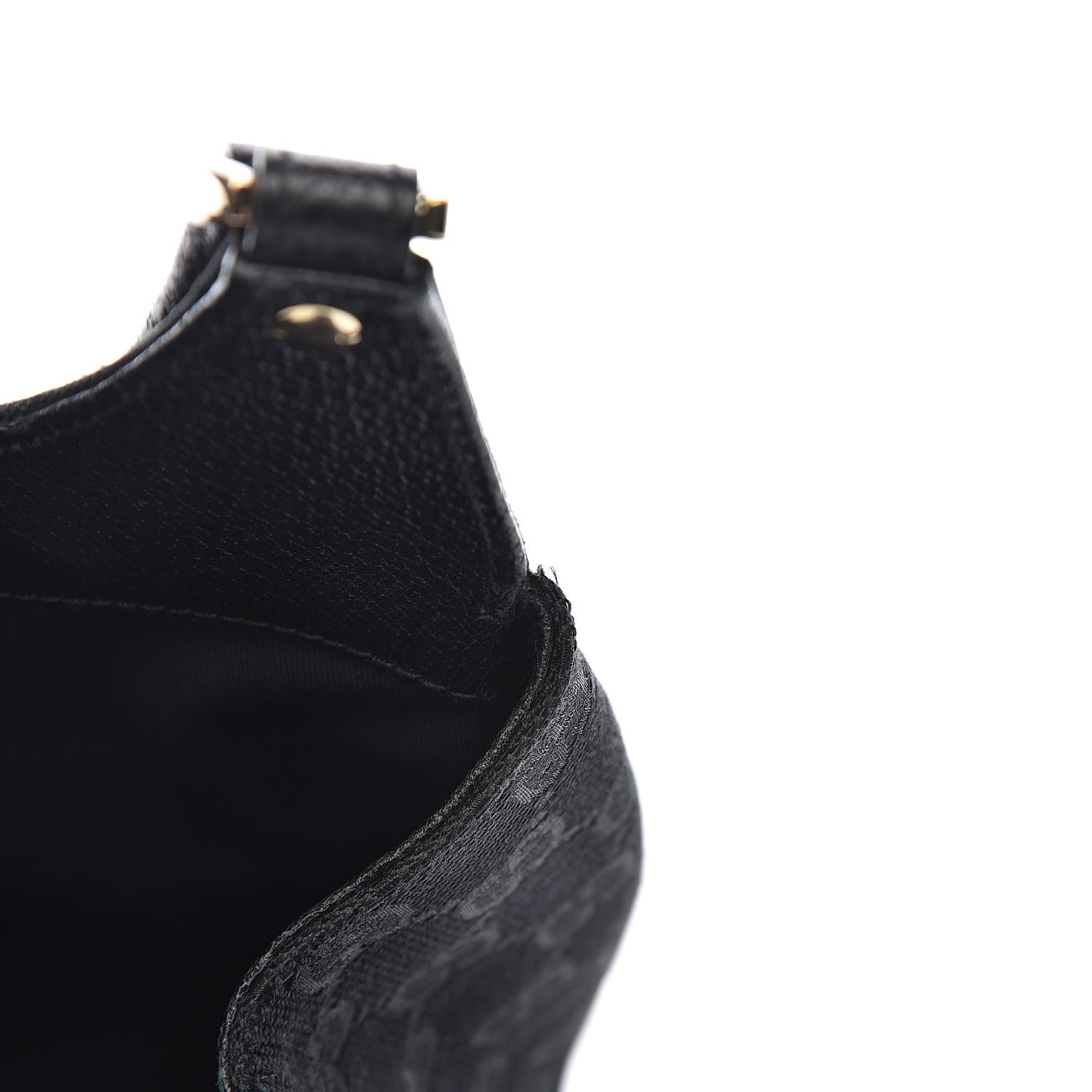 Gucci Monogram Jackie O Hobo Black 10 of 16