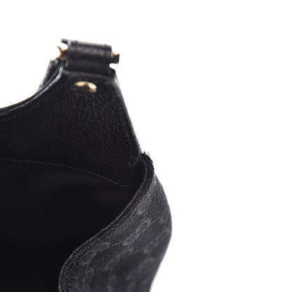 Gucci Monogram Jackie O Hobo Black 10 of 16