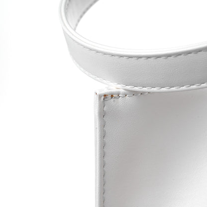 Telfar Vegan Leather Large Shopping Bag White 12 of 15