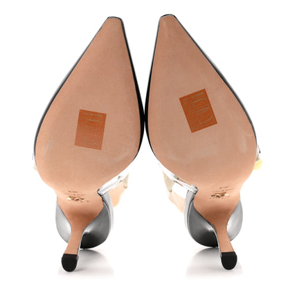 Christian Dior Patent Ribbon J'Adior Slingback 100mm Pumps 36.5 Black 6 of 9
