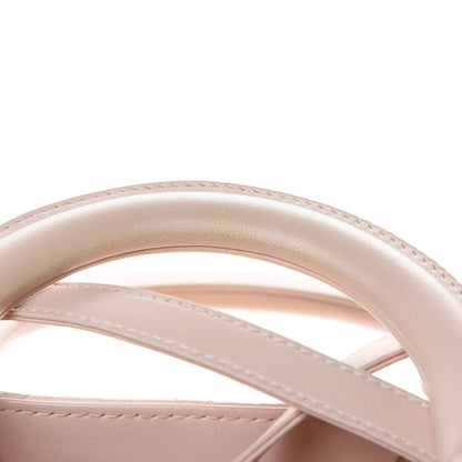 Christian Dior Lambskin Cannage Medium Lady Dior Light Pink 15 of 16