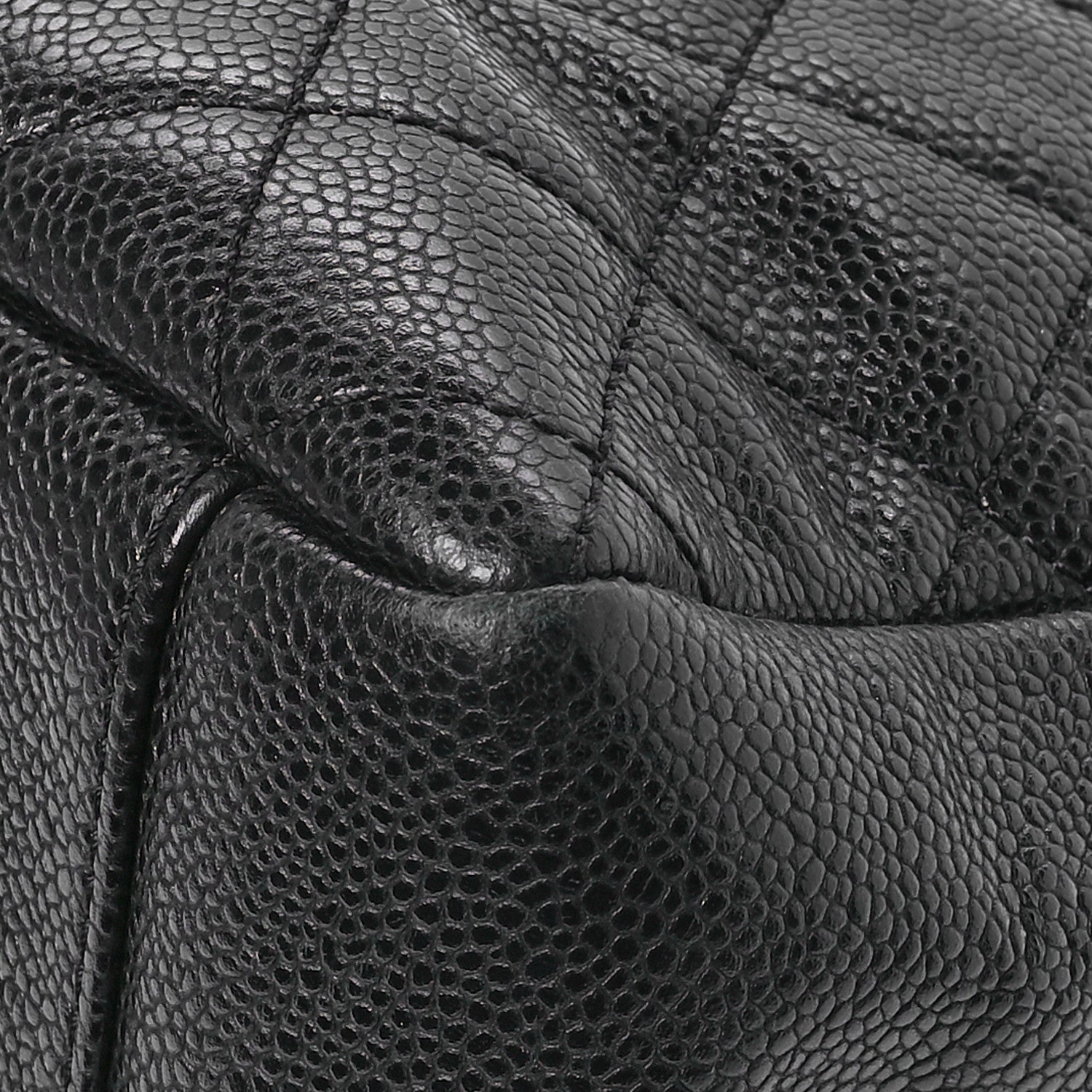 Chanel Caviar Quilted Grand Shopping Tote GST Black 10 of 12